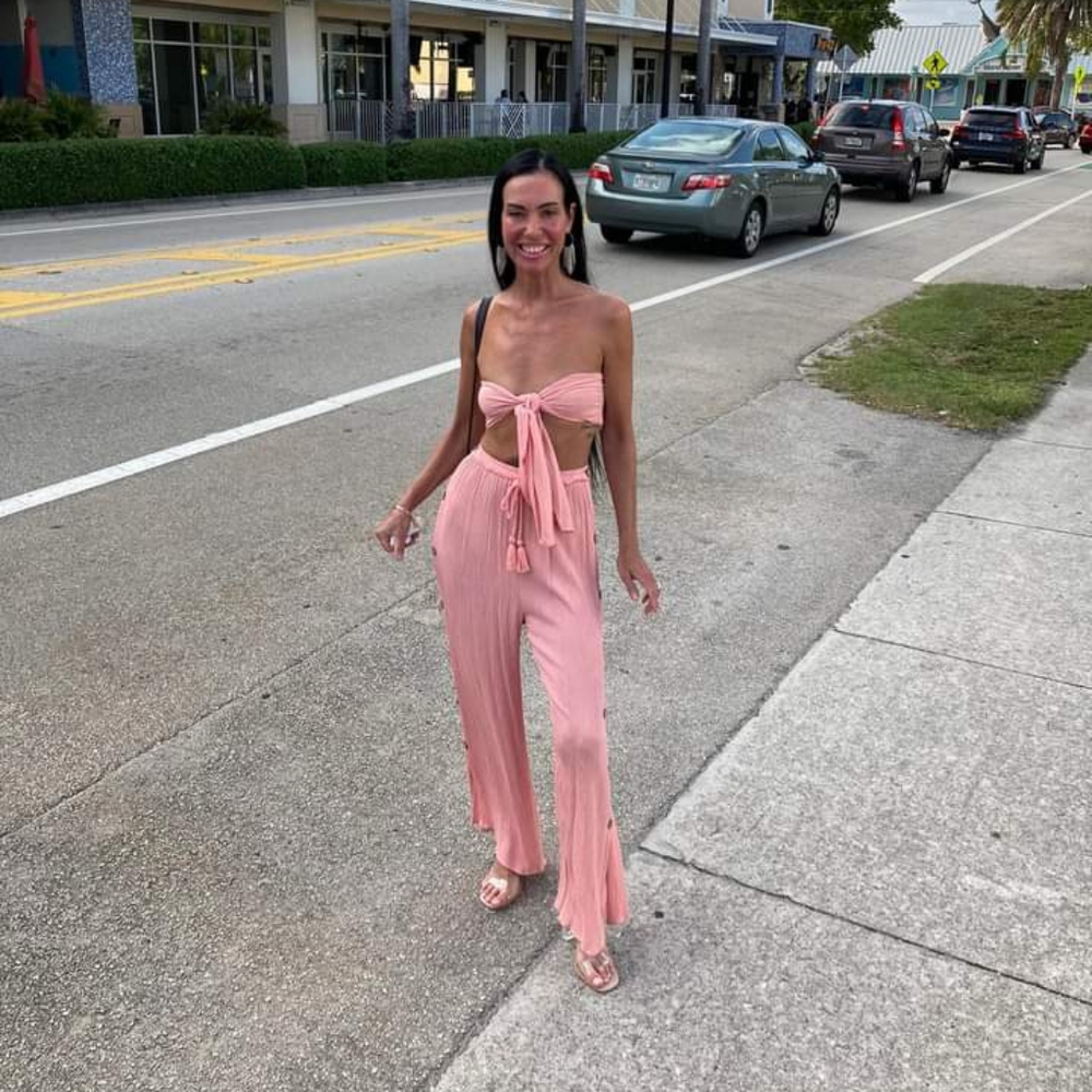2 Piece Pink Set - Picture 2 of 4
